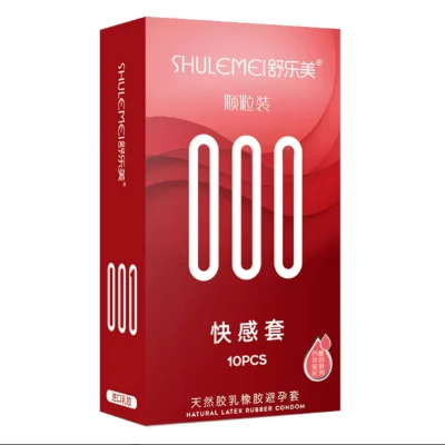 Презервативы ультратонкие Shulemei Red 001, 10 шт