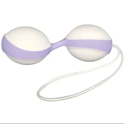 Вагинальные шарики Amor Gym Balls white-lilac