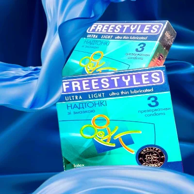 Презервативы FREESTYLES №3 Ultra Light, Супертонкие
