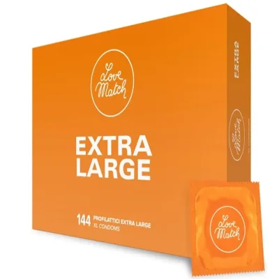 Презервативы увеличенной ширины Love Match - Extra Large (по 1 шт)