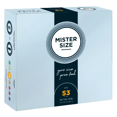 Презервативы Mister Size 53 mm (по 1 шт)