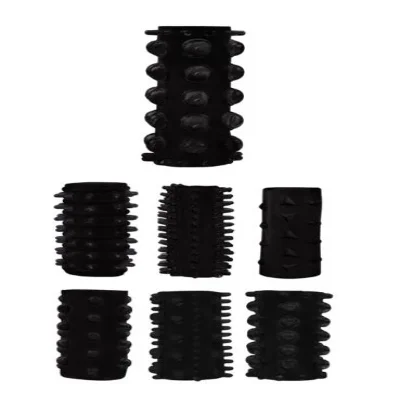 Набор насадок Penis Sleeve Kits-Black
