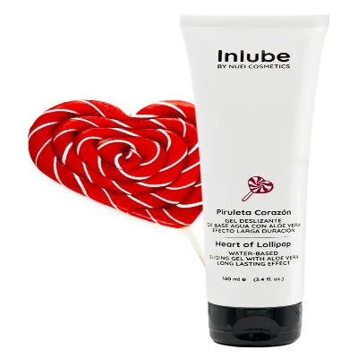 Уникальный лубрикант Inlube Lollipop на водной основе Naturfluid NUEI 100 ml        