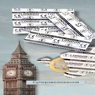 Презервативы LONDON super (по 1шт)