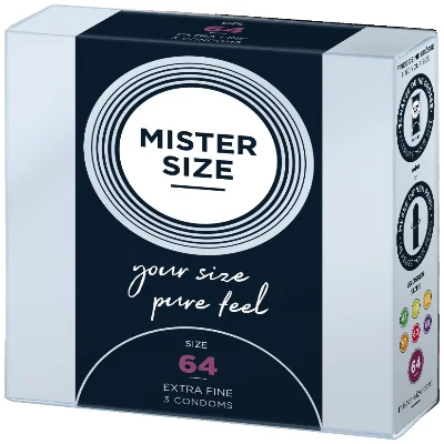 Презервативы Mister Size 64 mm (3шт)