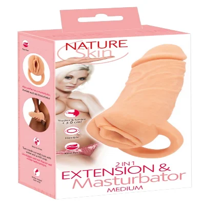 Насадка-мастурбатор 2in1 Extension + Masturbator