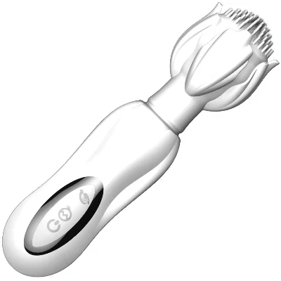 Вибромассажер для стимуляции эрогенных зон - Multifunctional Vibrator белый