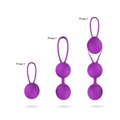 Набор вагинальных шариков Pleasure Violet