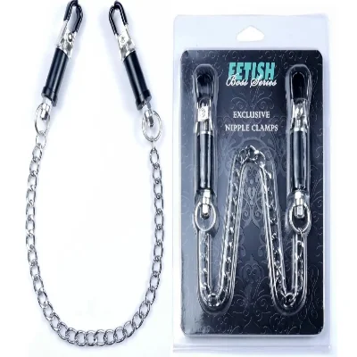 Зажимы для сосков Fetish Boss Series - №12 Exclusive Nipple Clamps