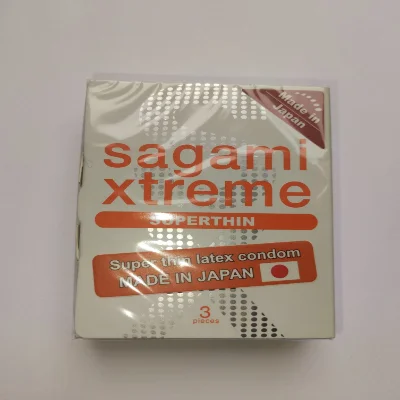 Презервативы ультратонкие SAGAMI XTREME SUPERTHIN (упаковка 3 шт)