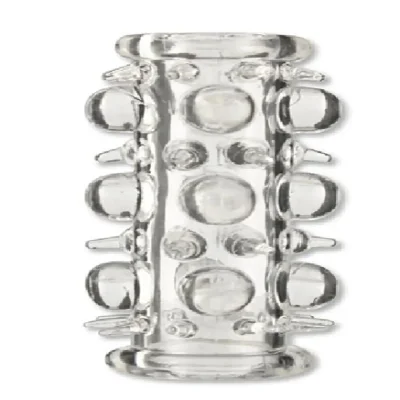 Насадка стимулирующая BOSS Stretchy Sleeve Clear