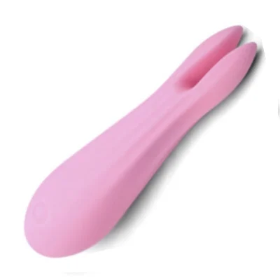 Вибромассажёр  Pink Bunny 10 режимов вибрации розовый