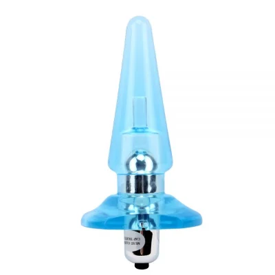 Анальный плаг NICOLE'S Vibra Plug, Blue