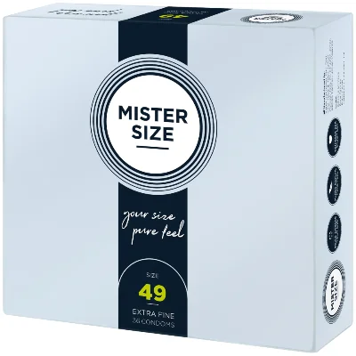 Презервативы Mister Size 49 mm (по 1шт)