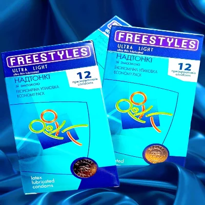 Презервативы FREESTYLES №12 Ultra Light, Супертонкие