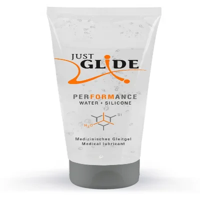 Лубрикант водно-силиконовый Just Glide Performance 200 мл (веганская)