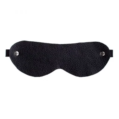 Маска Soft Blindfold, Black кожа