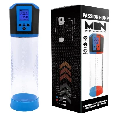 Вакуумная помпа для мужчин CANWIN Passion Pump P648AU, автоматическая, LCD
