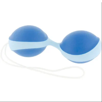 Вагинальные шарики Amor Gym Balls turquoise-blue