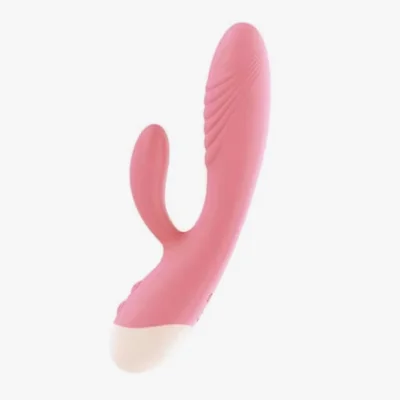 Вибратор кролик " Pink massager", розовый, 10 режимов вибрации