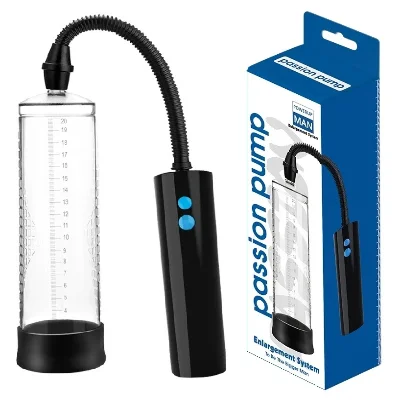 Помпа вакуумная CANWIN Passion Pump P406AU, электрическая, USB, для мужчин