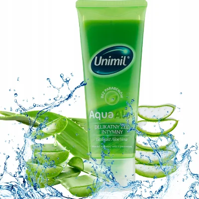 Увлажняющий гель Unimil Aqua Aloe на водной основе 80 мл