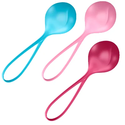 Набор вагинальных шариков Satisfyer Strengthening Balls 3 pieces Training Set (3шт)