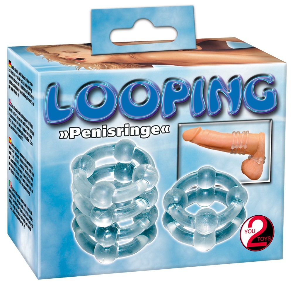 Ерекційні кільця - Looping Penis Rings - зображення 1