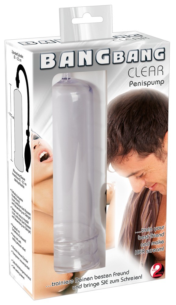 Вакуумна помпа - Bang Bang Penis Pump Clear - зображення 1