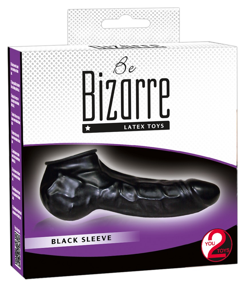 Насадка на член - Be Bizarre Black Sleeve - зображення 1