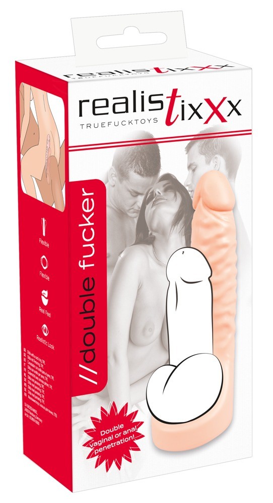 Насадка на член - Realistixxx Double Fucker - зображення 1