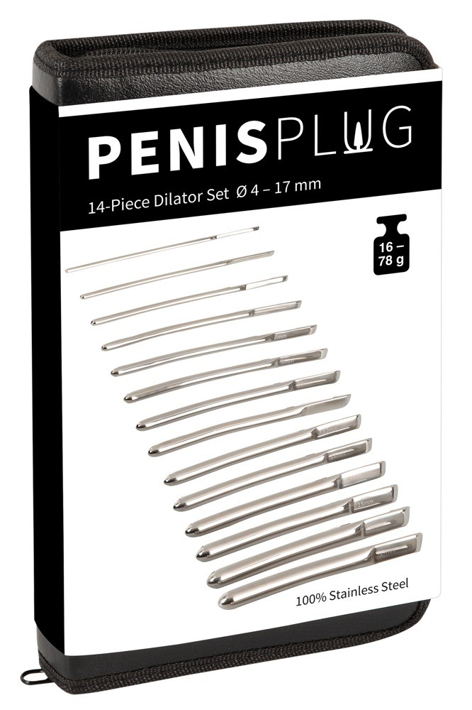 Набір уретральних стимуляторів - PPlug 14-Piece Dilator Set - зображення 1