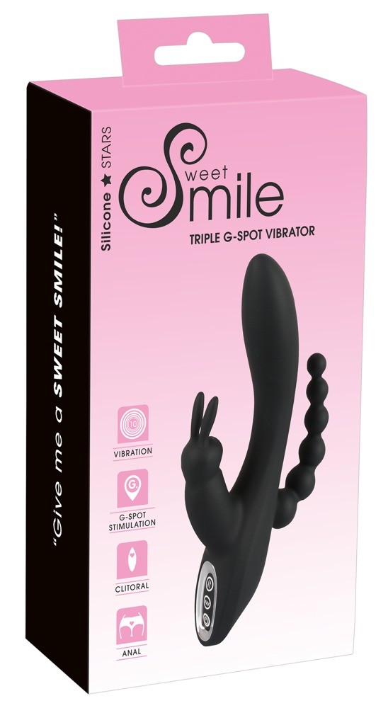 Вібратор - Sweet Smile Triple G-Spot Vibrator - зображення 1