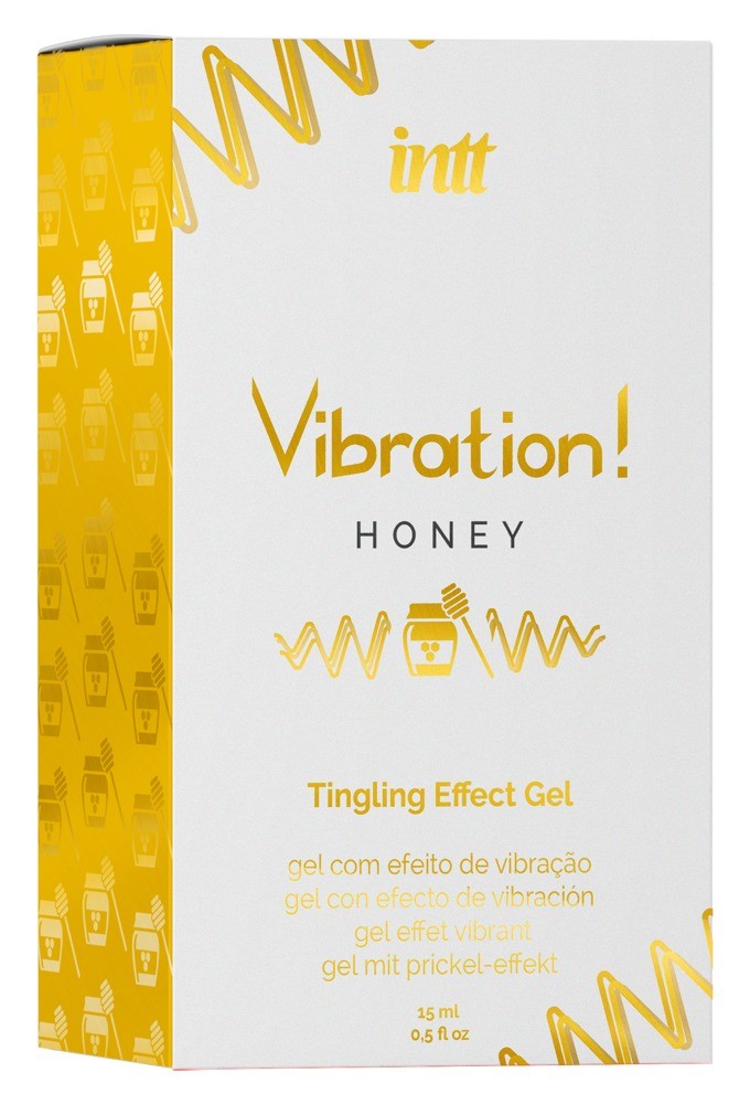 Рідкий вібратор - Intt Vibration! Honey, 15 мл - зображення 1