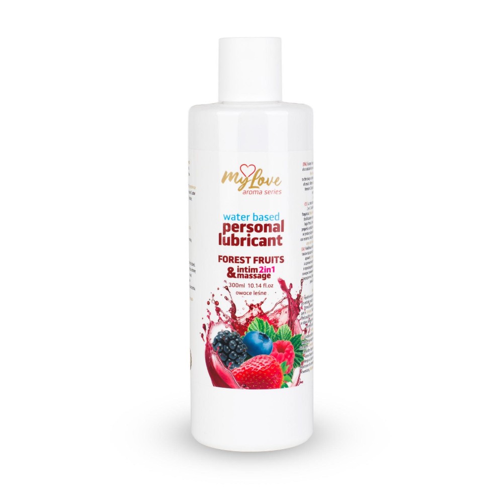 2в1 лубрикант та масажний гель - MyLove Aroma Series Intim&Massage Forest Fruits, 300 мл - зображення 1