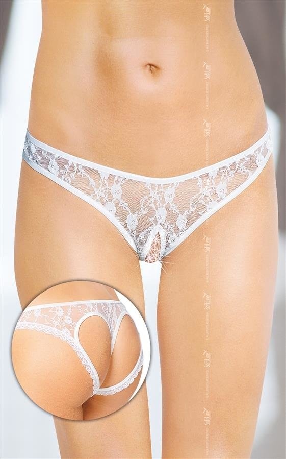 Жіночі стрінги - Thongs 2457, white M/L - зображення 1
