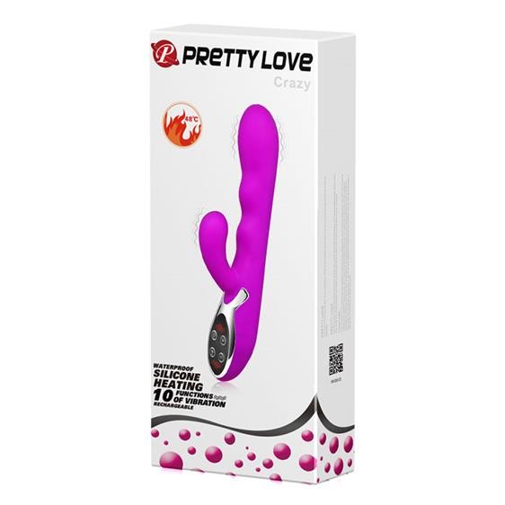 Вібратор - Pretty Love Crazy Vibrator Purple - зображення 1