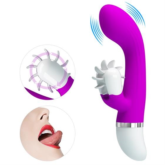 Вібратор - Pretty Love Sheila Rolling Vibrator Purple - зображення 1