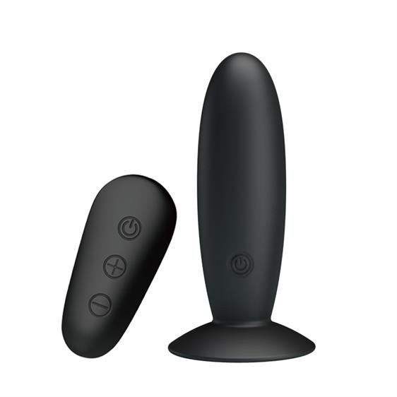 Анальна пробка - Mr.Play Remote Control Vibrating Anal Plug - зображення 1
