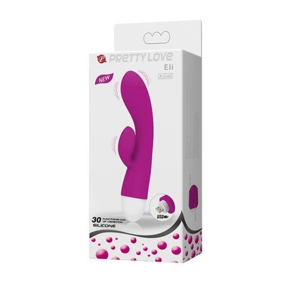 Вібратор - Pretty Love Eli Vibrator Purple - зображення 1