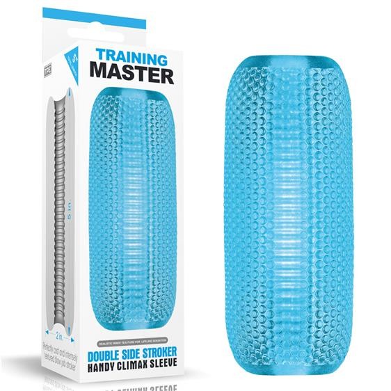 Мастурбатор - Traning Master Double Side Stroker Handy Climax Sleeve - зображення 1