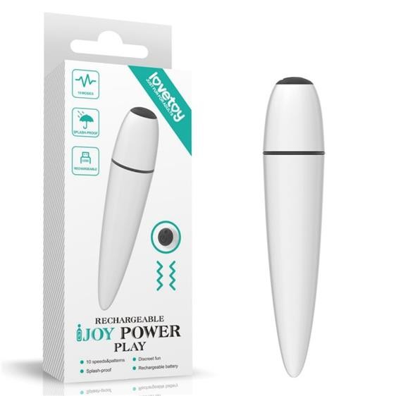 Вібропуля - IJOY Rechargeable Power Play White - зображення 1