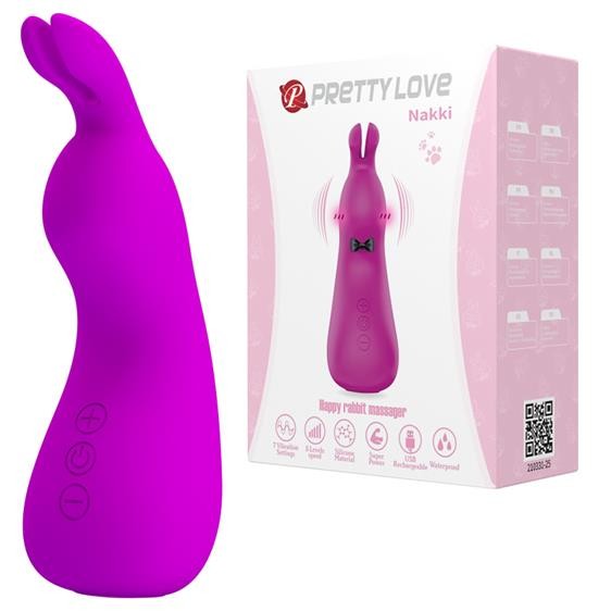Вібратор - Pretty Love Nakki Massager Purple - зображення 1