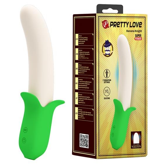 Вібратор - Pretty Love Banana Knight Vibrator - зображення 1