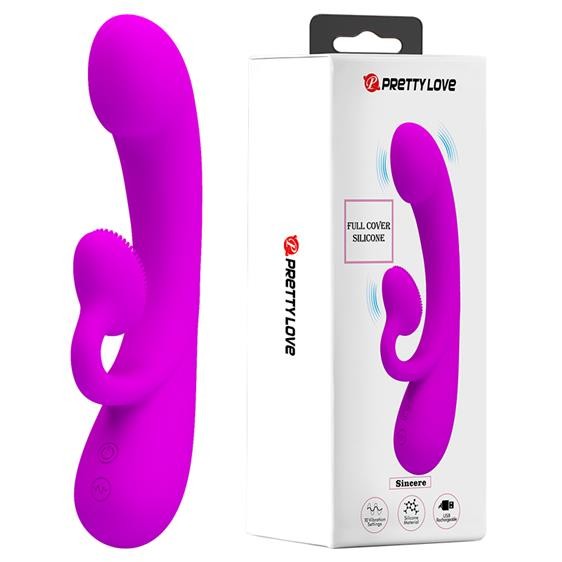 Вібратор - Pretty Love Sincere Vibrator Purple - зображення 1