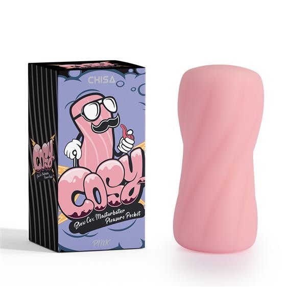 Мастурбатор - COSY Blow Cox Masturbator Pleasure Pocket Pink - зображення 1