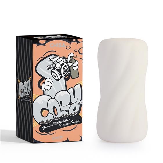 Мастурбатор - COSY Stamina Masturbator Pleasure Pocket White - зображення 1