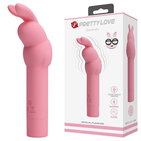 Вібратор - Pretty Love Gerardo Vibrator Light Pink - зображення 1