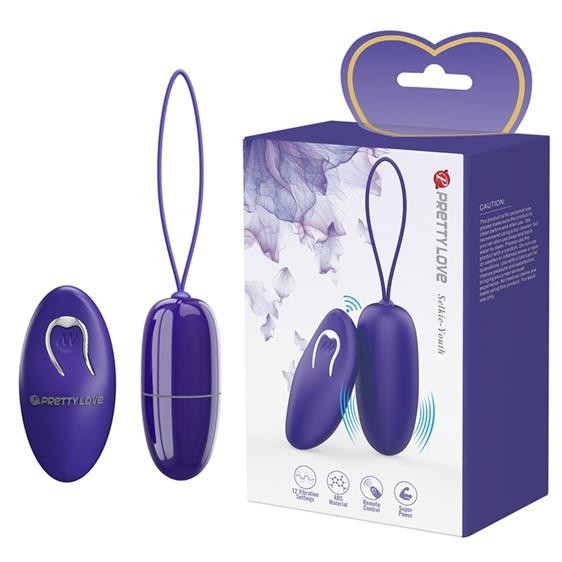 Віброяйце - Pretty Love Selkie-Youth Wireless Egg Blue - зображення 1