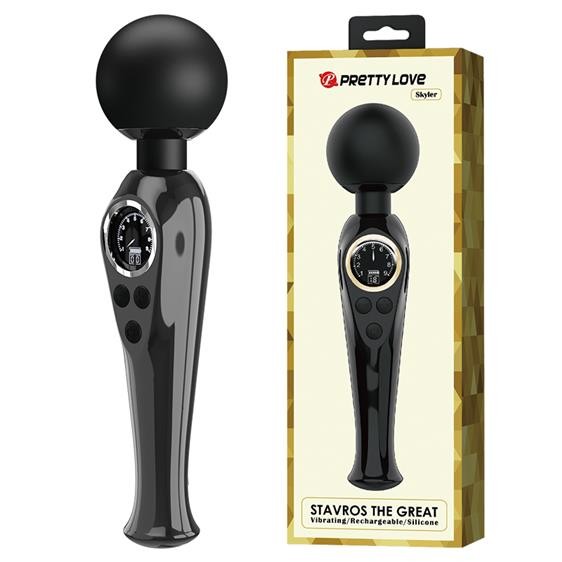 Вібромасажер - Pretty Love Skyler Massager Black - зображення 1